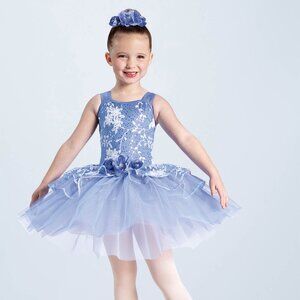 Weissman Dance Costume Blue Ballet Costume